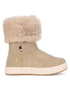 Buty dla chłopców - U.S. Polo Assn. Botki VICKI001K/DYF1 Beżowy - miniaturka - grafika 1