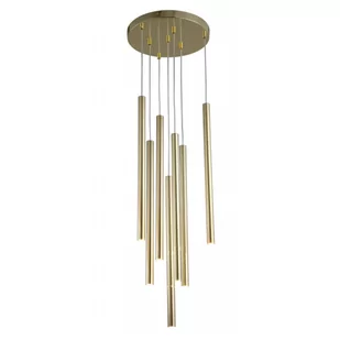 Light Prestige Lungo lampa wisząca 7-punktowa złota LP-894/7P GD LP-894/7P GD - Lampy sufitowe - miniaturka - grafika 1