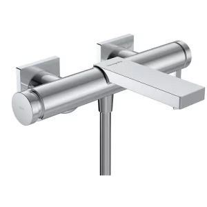 HANSGROHE 73420000 Tecturis E Jednouchwytowa bateria wannowa natynkowa Chrom - Baterie wannowe i prysznicowe - miniaturka - grafika 1