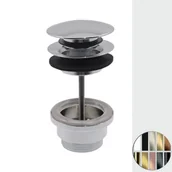 Korki do umywalek - Daniel Rubinetterie DREAM Korek umywalkowy 1 1/4" uniwersalny click clack - miniaturka - grafika 1