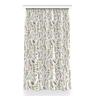 Zasłona z nadrukiem gotowa Kolorowe liście 150x260, Fabricsy - Zasłony - miniaturka - grafika 1
