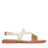 Sandały damskie - Sandały Melissa Cassie Ad. 35930 Beżowy - miniaturka - grafika 1