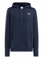 Bluzy męskie - BLUZA męska REEBOK sportowa 100202877 granatowa L - miniaturka - grafika 1