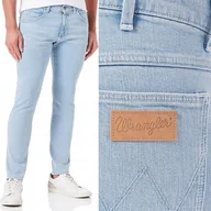 Spodnie męskie - Wrangler BRYSON Whitewater JASNE RURKI W27 L32 - miniaturka - grafika 1