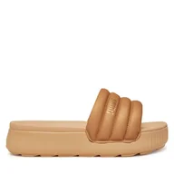 Klapki i japonki damskie - Klapki Puma Karmen Slide Puffy Wns Aqua Metallics PU 400679 02 Złoty - miniaturka - grafika 1