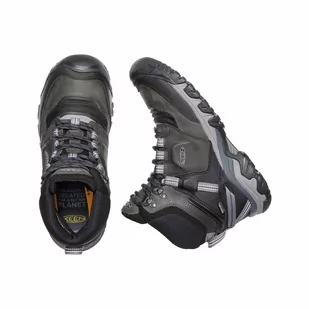 Buty trekkingowe męskie KEEN RIDGE FLEX MID WP - Buty trekkingowe męskie - miniaturka - grafika 3