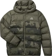 Kurtki i płaszcze dla chłopców - adidas Uniseks - dzieci SYNTHETIC DOWN ALLOVER PRINT JACKET, olive strata, 11-12 Years - miniaturka - grafika 1
