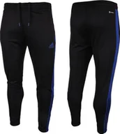 Spodnie sportowe męskie - Adidas Spodnie męskie adidas Tiro Essential czarno-niebieskie HM7920 S - miniaturka - grafika 1