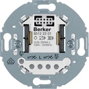 Elektroniczny Berker sterownik załączający podwójny, mechanizm okrągły Berker R.classic/Serie  1930/Glas - Inne akcesoria elektryczne - miniaturka - grafika 1