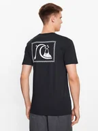 Koszulki męskie - Quiksilver T-Shirt The Original EQYZT07239 Czarny Regular Fit - miniaturka - grafika 1