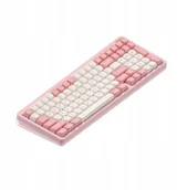 Klawiatury - NuPhy - Halo96 V2 QMK/VIA Wireless Mechanical Keyboard Sakura Fizz / Lemon 55gf - miniaturka - grafika 1