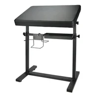 Wyposażenie studia tatuażu - Czarny podłokietnik z podstawą do tatuażu kosmetyczny - miniaturka - grafika 1