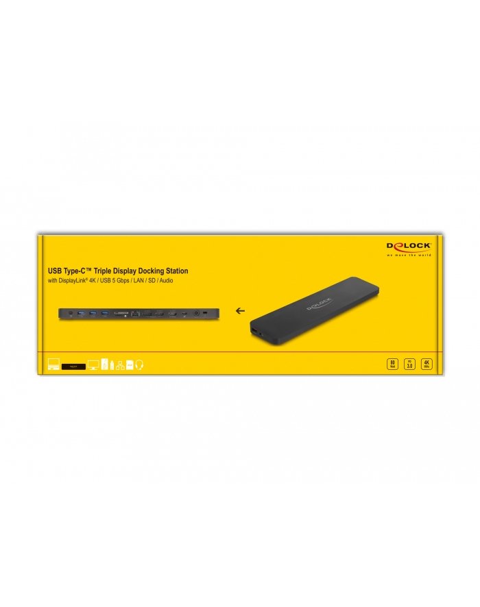 Delock Stacja/Replikator Usb-C 88050