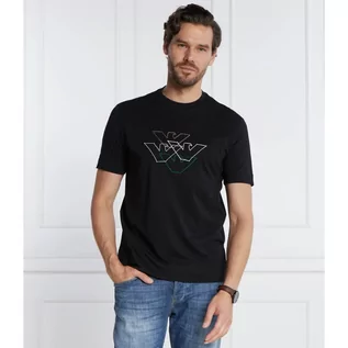 Koszulki męskie - Emporio Armani T-shirt | Regular Fit - grafika 1