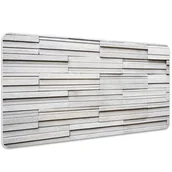 Podkładki na biurko - Podkładka na biurko Tekstura białe deski 100x50 cm - miniaturka - grafika 1