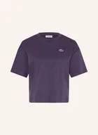 Koszulki i topy damskie - Lacoste T-Shirt lila - LACOSTE - miniaturka - grafika 1