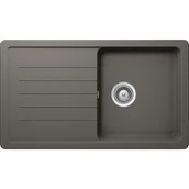 Zlewozmywaki - Schock Zlew TOLEDO D-100 SILVERSTONE Cristadur) - miniaturka - grafika 1