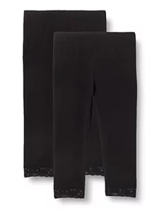 Legginsy - VERO MODA Legginsy damskie, czarny/paczka: czarny, M - grafika 1