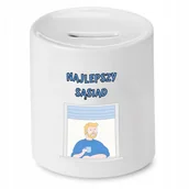 Skarbonki - Skarbonka Dla Tapicera na Urodziny na Prezent z Nadrukiem ze Zdjęciem + Opakowanie na prezent (wzór 01) - miniaturka - grafika 1