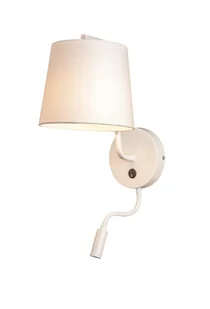 Maxlight CHICAGO II W0196 kinkiet biały z LED  W0196 - Lampy ścienne - miniaturka - grafika 2