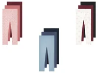 Spodnie i spodenki dla dziewczynek - lupilu® Legginsy dziecięce z bawełną, 3 pary - miniaturka - grafika 1