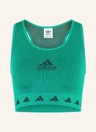 Biustonosze - Adidas Originals Biustonosz Sportowy Eqt gruen - miniaturka - grafika 1