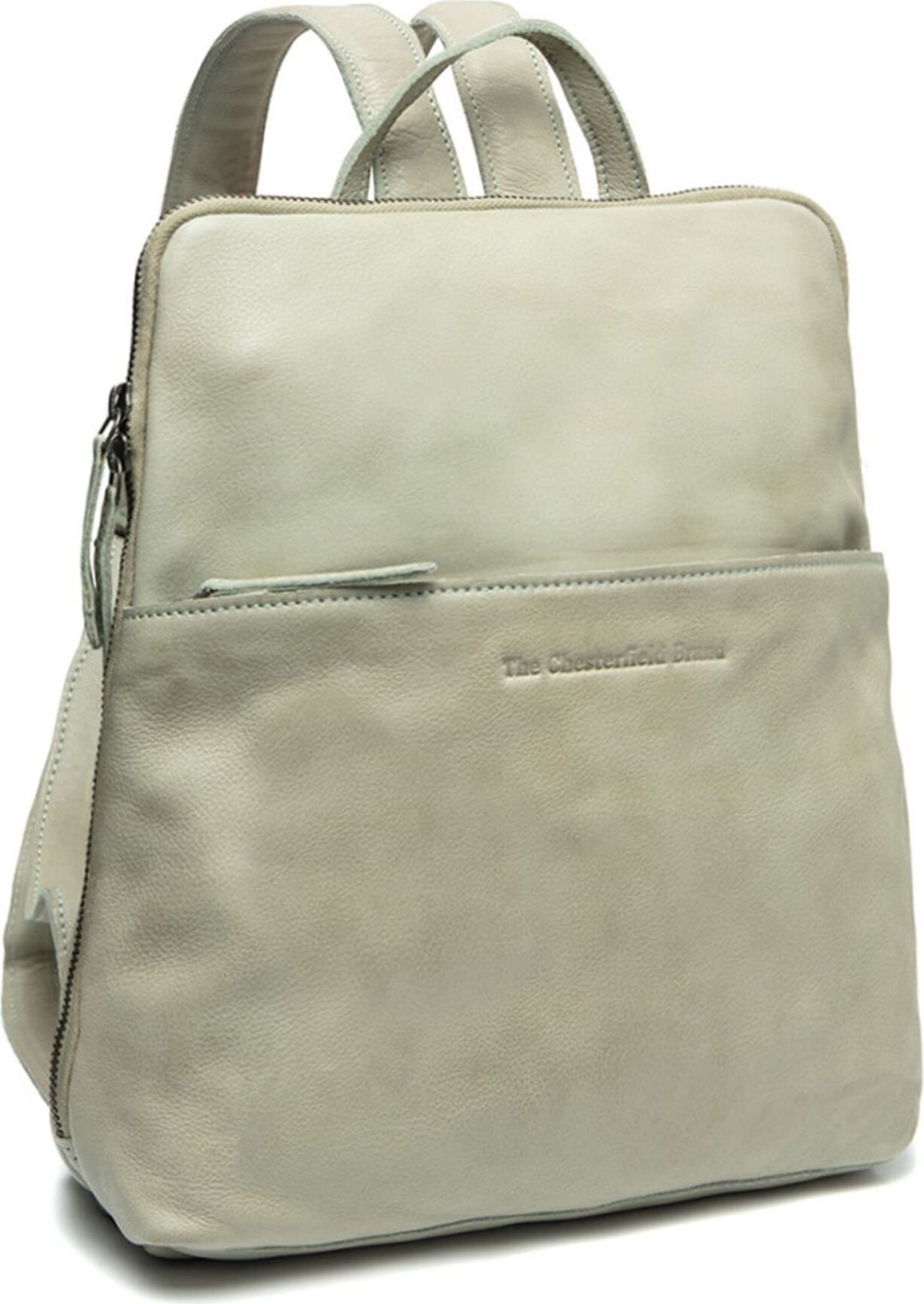 Plecak skórzany marki Chesterfield Plecak Bern Plecak Ocean Blue khaki