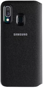 Samsung Etui Wallet Cover do Samsung Galaxy A40 Czarny EF-WA405PBEGWW - Etui i futerały do telefonów - miniaturka - grafika 2