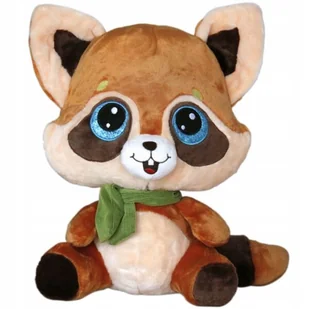 Maskotka Szop Pracz Z Zielonym Szalem 36 Cm - Maskotki i pluszaki - miniaturka - grafika 1