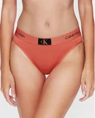 Majtki damskie - Calvin Klein Majtki Figi Damskie Pomarańczowe Z Logo Xs 0Z5A5_A* Tia - miniaturka - grafika 1