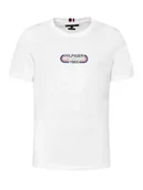 Koszulki męskie - Tommy Hilfiger Regular Fit koszulka męska biała, Rozmiar XXL - miniaturka - grafika 1