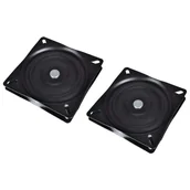 Akcesoria i części modelarskie - VidaXL Obrotnice siedzisk do łodzi, 2 szt, standardowe, 160x160x2,5 mm - miniaturka - grafika 1