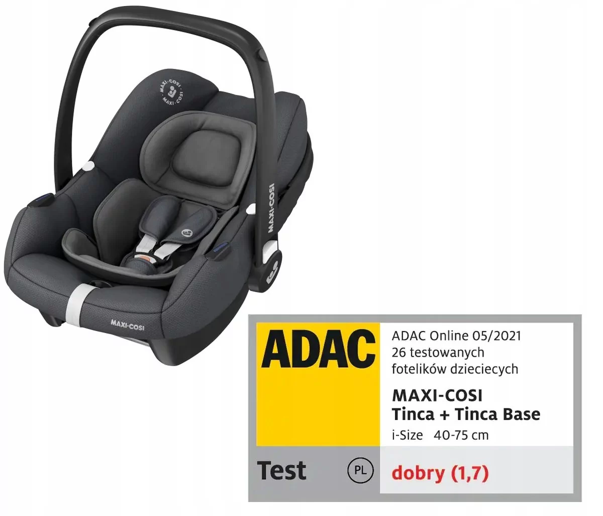 Maxi-Cosi Tinca 0-13kg Essential Graphite