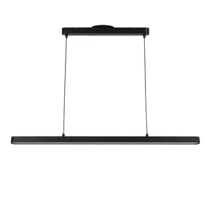 Lampa wisząca Flut czarna LED Inspire - Lampy sufitowe - miniaturka - grafika 1