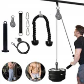 Atlasy do ćwiczeń - Wyciąg Do Ćwiczeń, Bloczek Treningowy, Koło Pasowe - miniaturka - grafika 1