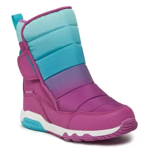 Śniegowce Merrell Free Roampuffer MK166131 Pink - Buty dla dziewczynek - miniaturka - grafika 1