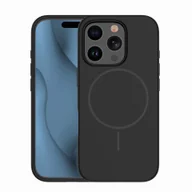 Etui i futerały do telefonów - Etui Thin Mag Safe Case do Apple iPhone 15 - Czarny - miniaturka - grafika 1