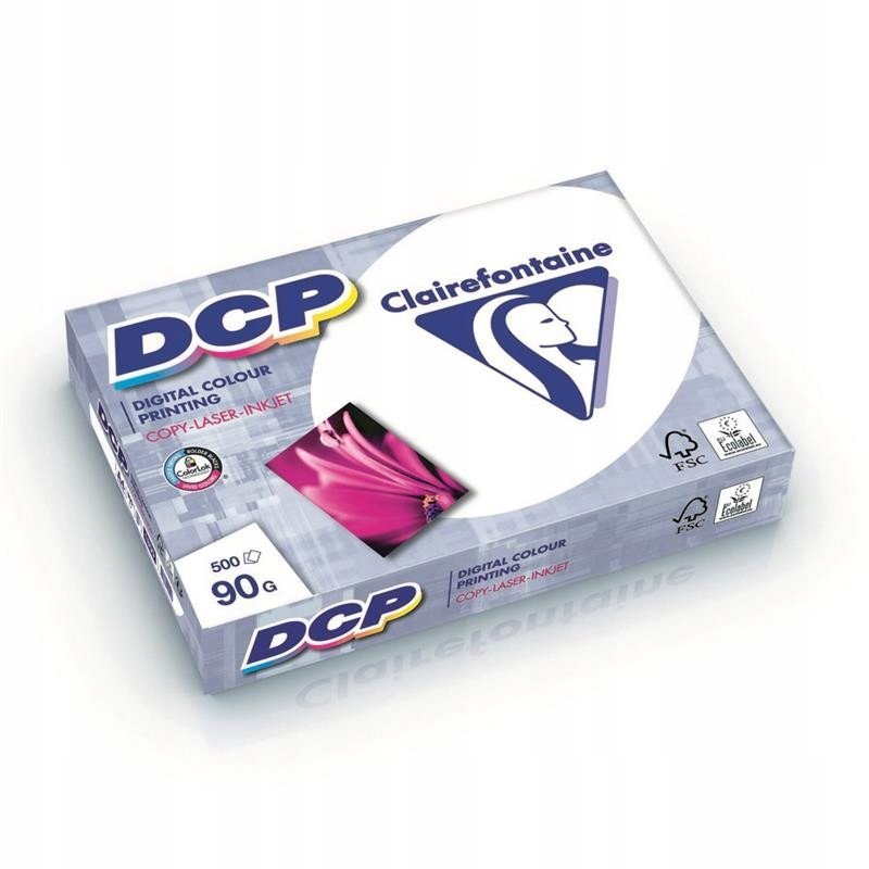 Clairefontaine DCP, Laser/Inkjet printing, A4 210x297 mm, Satin, 500 sheets, 90 g/m², White