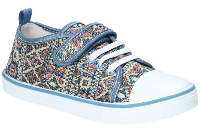 AMERICAN CLUB TEN147 TENISÓWKI TRAMPKI DZIECIĘCE BLUE 31