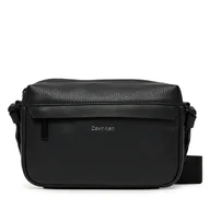 Torby męskie - Saszetka Calvin Klein Ck Must Camera Bag LV04D3084G Czarny - miniaturka - grafika 1