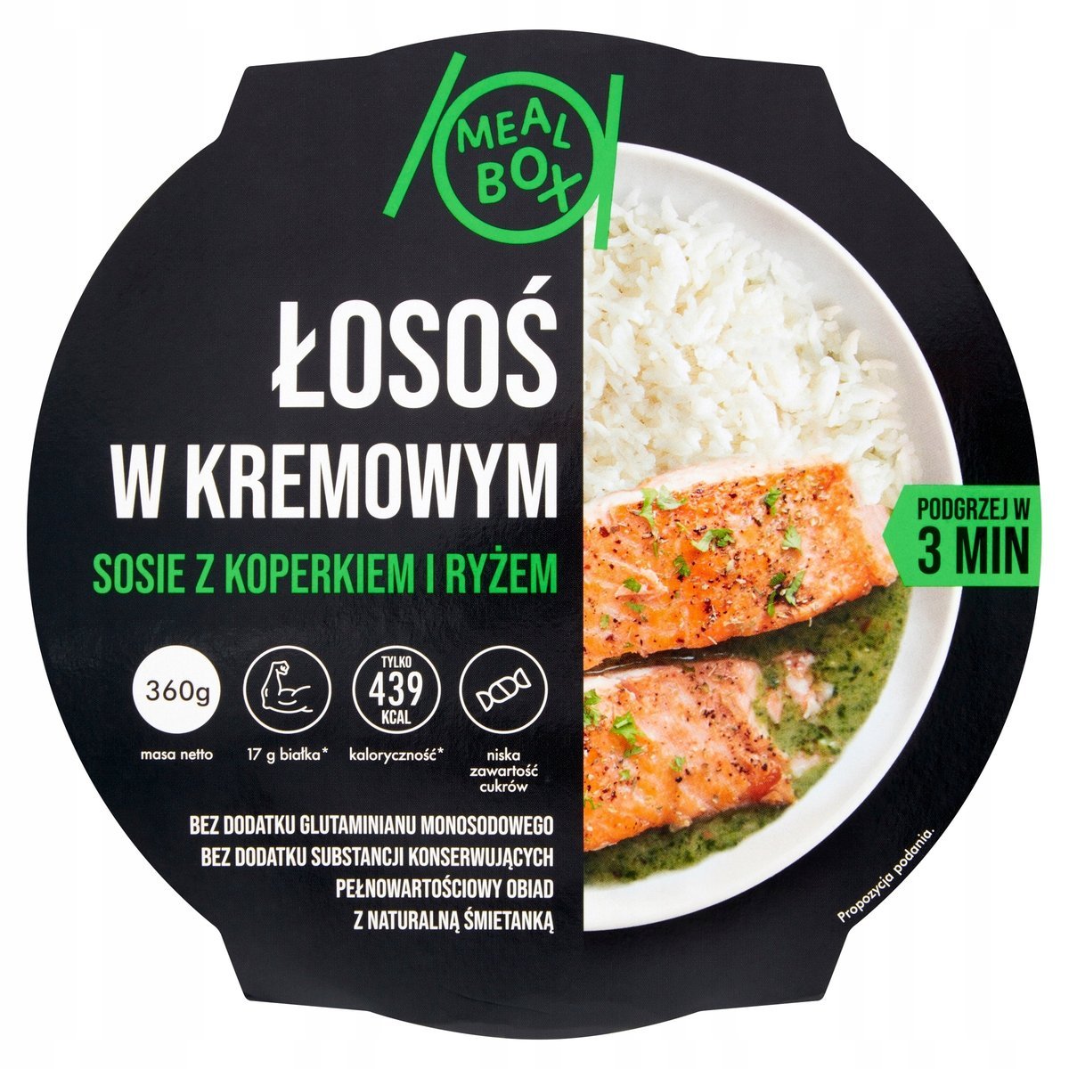 Łosoś w sosie śmietanowym Lisner 360 g