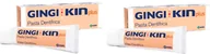 Pasty do zębów - Zestaw do zębów Gingi Kin Plus Toothpaste 2x125 ml (8436026213025) - miniaturka - grafika 1