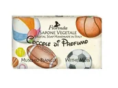 Kosmetyki kąpielowe dla dzieci - Florinda Naturalne mydło roślinne w kostce dla dzieci Białe Piżmo 100 g - mydło - miniaturka - grafika 1