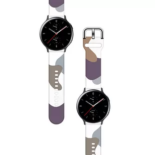Strap Moro opaska do Samsung Galaxy Watch 42mm silikonowy pasek bransoletka do zegarka wzór 9 - Etui i futerały do telefonów - miniaturka - grafika 1
