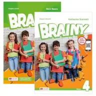 Książki do nauki języka angielskiego - Pakiet Brainy. Klasa 4. Książka ucznia oraz zeszyt ćwiczeń. Język angielski. Szkoła podstawowa - miniaturka - grafika 1