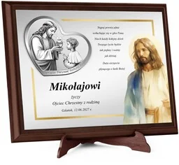 Obrazek z życzeniami i dedykacją na I Komunię Świętą dla chłopca - Pamiątka Pierwszej Komunii Świętej Obrazek z życzeniami i dedykacją na I Komunię Świętą dla chłopca - Pamiątka Pierwszej Komunii Świętej - miniaturka - grafika 1