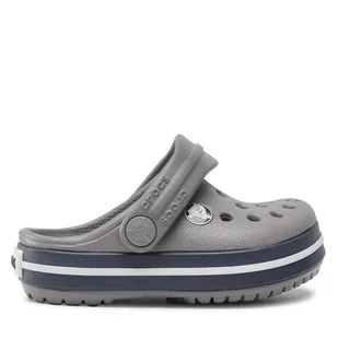 Klapki Crocs Crocband Clog T 207005 Szary - Buty dla chłopców - miniaturka - grafika 1