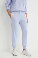 Spodnie damskie - Under Armour spodnie dresowe kolor fioletowy gładkie 1379438 - miniaturka - grafika 1