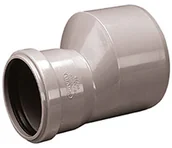 Łączniki, trójniki, kształtki - Wavin Redukcja HT 110x50 popiel sanitarna - miniaturka - grafika 1