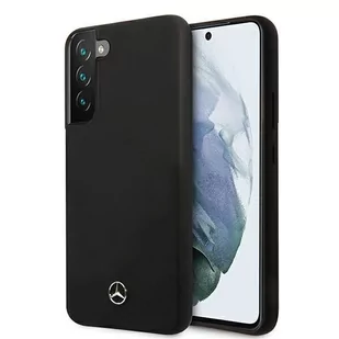 Mercedes Etui hardcase MEHCS22SSILBK S22 S901 czarny/black Silicone Mer007309-0 - Etui i futerały do telefonów - miniaturka - grafika 1